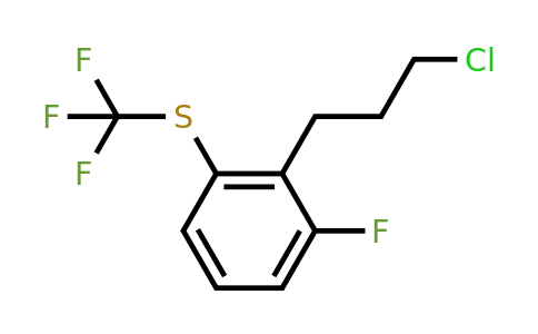 1805722-78-4 | 1-(3-Chloropropyl)-2-fluoro-6-(trifluoromethylthio)benzene