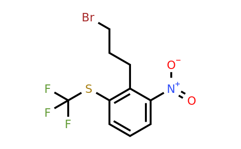 1805723-74-3 | 1-(3-Bromopropyl)-2-nitro-6-(trifluoromethylthio)benzene
