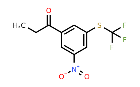 1805724-03-1 | 1-(3-Nitro-5-(trifluoromethylthio)phenyl)propan-1-one
