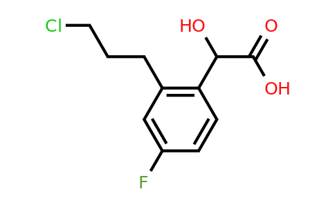 1805724-46-2 | 2-(3-Chloropropyl)-4-fluoromandelic acid