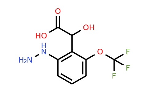 1805725-13-6 | 2-Hydrazinyl-6-(trifluoromethoxy)mandelic acid