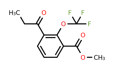 1805725-80-7 | Methyl 3-propionyl-2-(trifluoromethoxy)benzoate