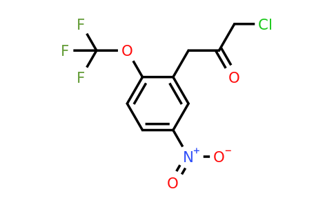 1805727-66-5 | 1-Chloro-3-(5-nitro-2-(trifluoromethoxy)phenyl)propan-2-one