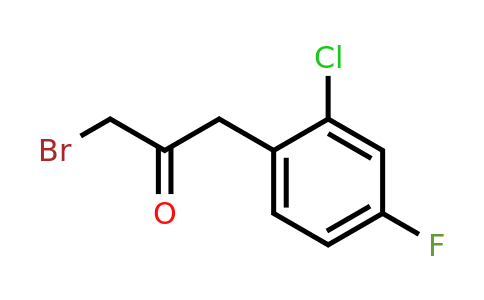 1805727-71-2 | 1-Bromo-3-(2-chloro-4-fluorophenyl)propan-2-one