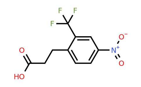 1805727-84-7 | 3-(4-Nitro-2-(trifluoromethyl)phenyl)propanoic acid