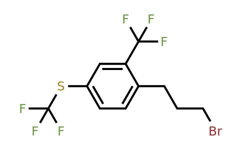1805728-03-3 | 2-(3-Bromopropyl)-5-(trifluoromethylthio)benzotrifluoride