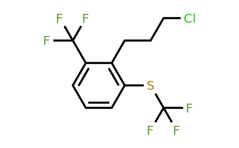 1805728-10-2 | 2-(3-Chloropropyl)-3-(trifluoromethylthio)benzotrifluoride