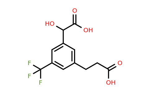 1805729-33-2 | 3-(2-Carboxyethyl)-5-(trifluoromethyl)mandelic acid