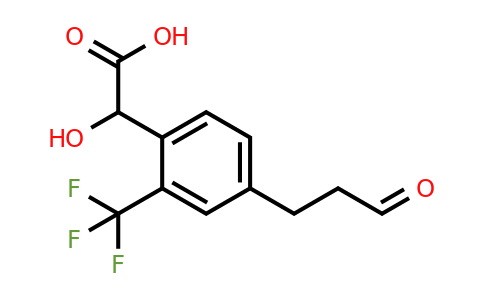 1805729-51-4 | 4-(3-Oxopropyl)-2-(trifluoromethyl)mandelic acid
