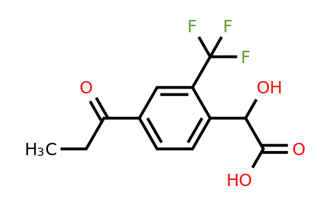 1805729-55-8 | 4-Propionyl-2-(trifluoromethyl)mandelic acid