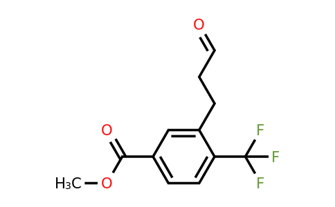 1805730-35-1 | Methyl 3-(3-oxopropyl)-4-(trifluoromethyl)benzoate