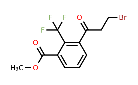 1805730-38-4 | Methyl 3-(3-bromopropanoyl)-2-(trifluoromethyl)benzoate