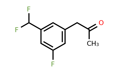 1805730-74-8 | 1-(3-(Difluoromethyl)-5-fluorophenyl)propan-2-one
