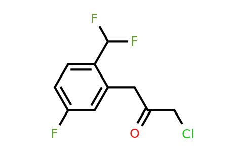 1805730-80-6 | 1-Chloro-3-(2-(difluoromethyl)-5-fluorophenyl)propan-2-one
