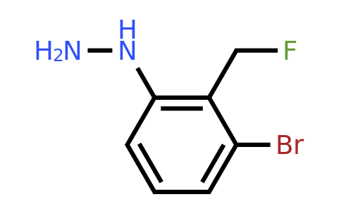 1805730-82-8 | 1-(3-Bromo-2-(fluoromethyl)phenyl)hydrazine