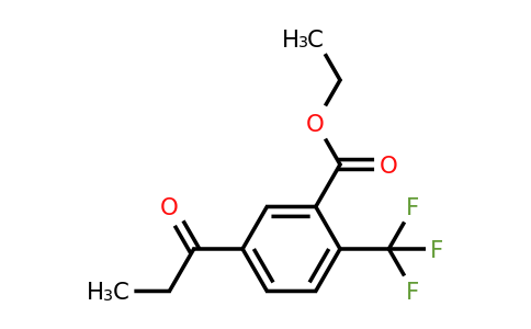 1805730-89-5 | Ethyl 5-propionyl-2-(trifluoromethyl)benzoate