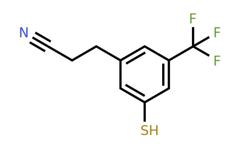 1805732-32-4 | 3-(3-Mercapto-5-(trifluoromethyl)phenyl)propanenitrile