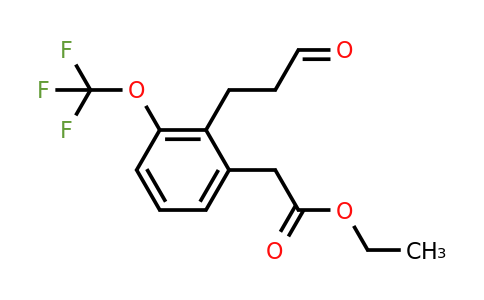 1805732-37-9 | Ethyl 2-(3-oxopropyl)-3-(trifluoromethoxy)phenylacetate