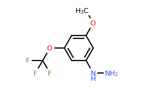 1805732-66-4 | 3-Hydrazinyl-5-(trifluoromethoxy)anisole