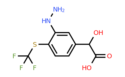 1805732-67-5 | 3-Hydrazinyl-4-(trifluoromethylthio)mandelic acid