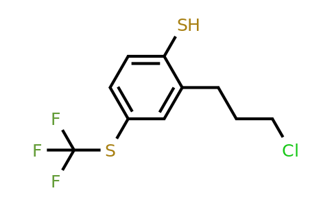 1805732-77-7 | 2-(3-Chloropropyl)-4-(trifluoromethylthio)thiophenol