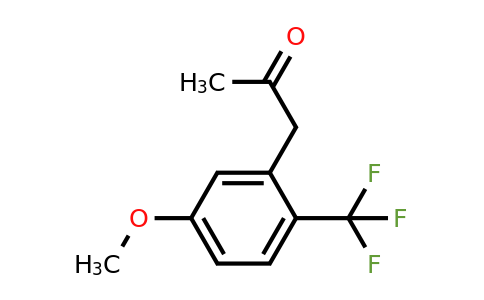 1805732-93-7 | 3-(2-Oxopropyl)-4-(trifluoromethyl)anisole