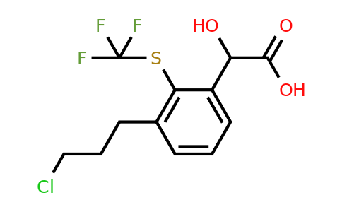 1805732-96-0 | 3-(3-Chloropropyl)-2-(trifluoromethylthio)mandelic acid