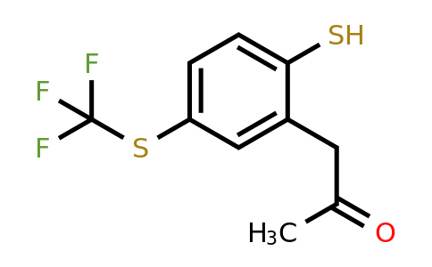 1805733-07-6 | 2-(2-Oxopropyl)-4-(trifluoromethylthio)thiophenol