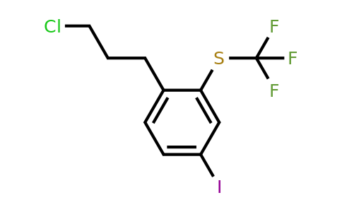 1805733-08-7 | 1-(3-Chloropropyl)-4-iodo-2-(trifluoromethylthio)benzene