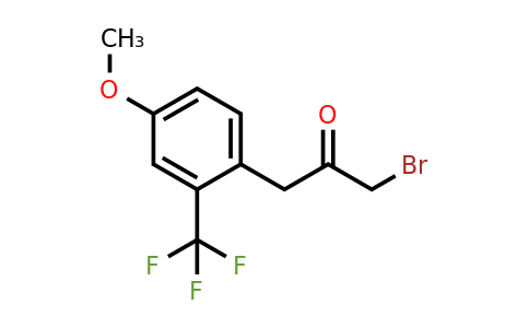 1805733-11-2 | 4-(3-Bromo-2-oxopropyl)-3-(trifluoromethyl)anisole