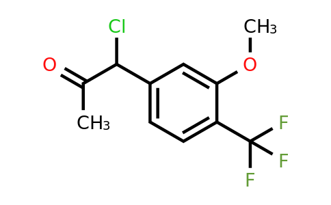 1805733-18-9 | 5-(1-Chloro-2-oxopropyl)-2-(trifluoromethyl)anisole