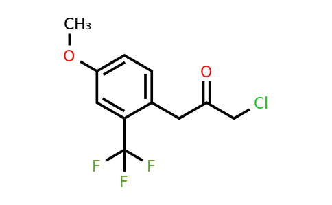 1805733-23-6 | 4-(3-Chloro-2-oxopropyl)-3-(trifluoromethyl)anisole