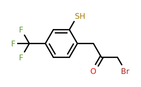 1805738-28-6 | 2-(3-Bromo-2-oxopropyl)-5-(trifluoromethyl)thiophenol