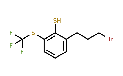 1805738-77-5 | 2-(3-Bromopropyl)-6-(trifluoromethylthio)thiophenol