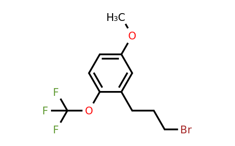 1805740-23-1 | 3-(3-Bromopropyl)-4-(trifluoromethoxy)anisole