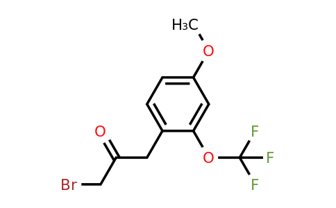 1805740-55-9 | 4-(3-Bromo-2-oxopropyl)-3-(trifluoromethoxy)anisole