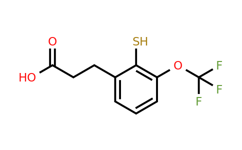 1805742-57-7 | 3-(2-Mercapto-3-(trifluoromethoxy)phenyl)propanoic acid