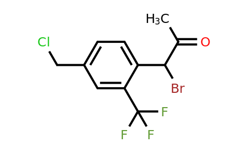1805743-02-5 | 1-Bromo-1-(4-(chloromethyl)-2-(trifluoromethyl)phenyl)propan-2-one