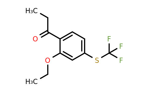 1805743-07-0 | 1-(2-Ethoxy-4-(trifluoromethylthio)phenyl)propan-1-one