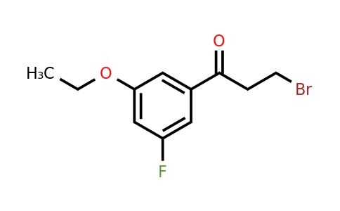 1805743-32-1 | 3-Bromo-1-(3-ethoxy-5-fluorophenyl)propan-1-one