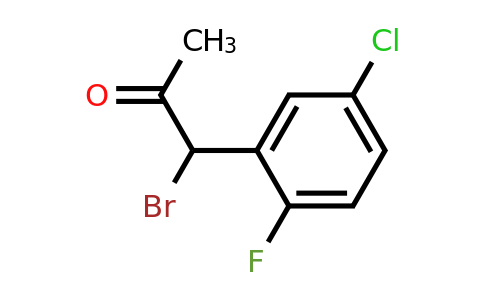 1805745-69-0 | 1-Bromo-1-(5-chloro-2-fluorophenyl)propan-2-one