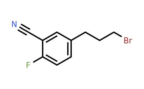 1805746-79-5 | 5-(3-Bromopropyl)-2-fluorobenzonitrile