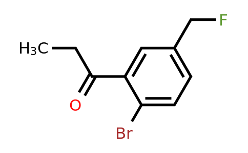 1805747-16-3 | 1-(2-Bromo-5-(fluoromethyl)phenyl)propan-1-one