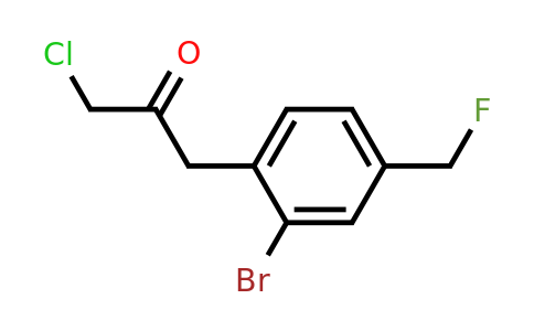 1805747-23-2 | 1-(2-Bromo-4-(fluoromethyl)phenyl)-3-chloropropan-2-one