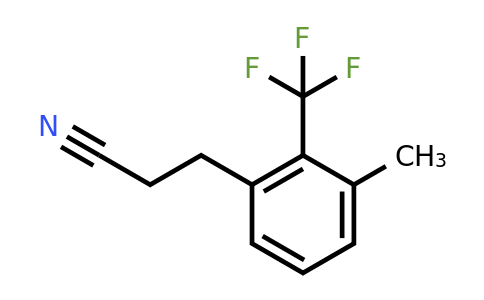 1805747-49-2 | 3-(3-Methyl-2-(trifluoromethyl)phenyl)propanenitrile