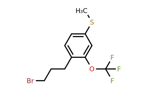 1805748-93-9 | 4-(3-Bromopropyl)-3-(trifluoromethoxy)thianisole