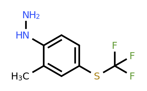 1805749-43-2 | 2-Hydrazinyl-5-(trifluoromethylthio)toluene