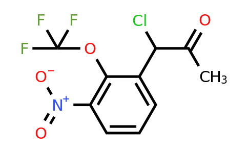 1805749-44-3 | 1-Chloro-1-(3-nitro-2-(trifluoromethoxy)phenyl)propan-2-one