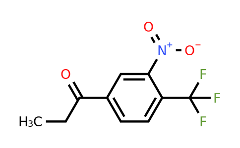 1805749-61-4 | 1-(3-Nitro-4-(trifluoromethyl)phenyl)propan-1-one