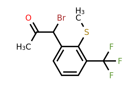 1805751-18-1 | 1-Bromo-1-(2-(methylthio)-3-(trifluoromethyl)phenyl)propan-2-one